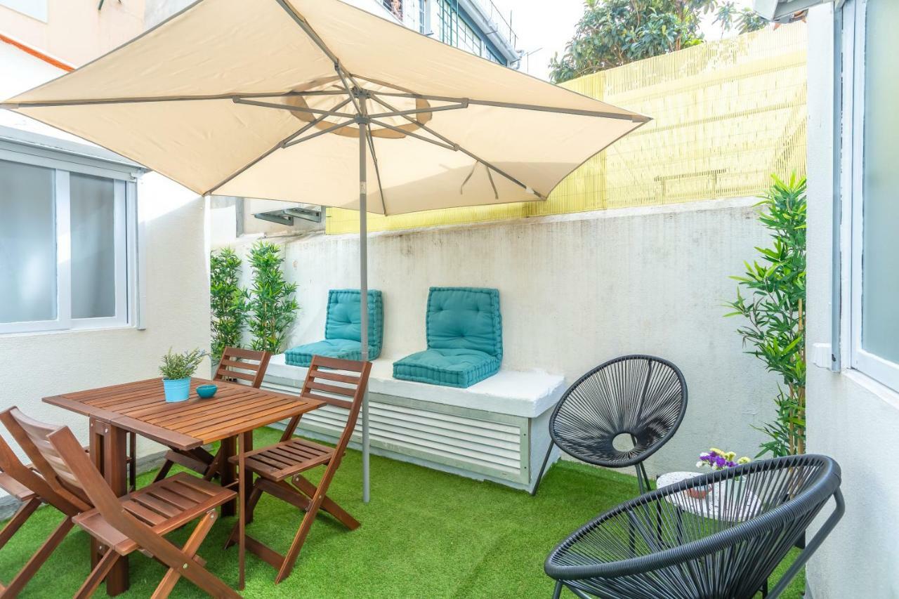 Sunny Apartment With Patio, By Timecooler Lizbona Zewnętrze zdjęcie